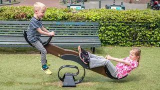 Flora vippe brun L187 x B33 x H72  cm