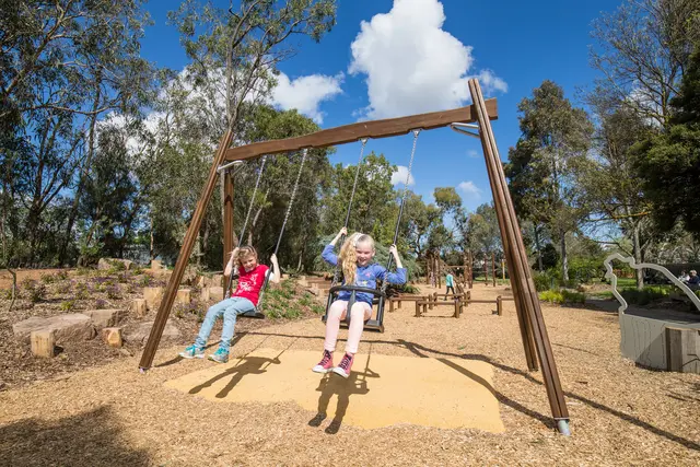 Flora dobbelt huskestativ brun L396 x B157 x H285 cm 