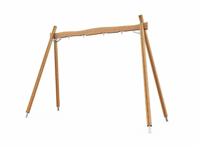 Flora dobbelt huskestativ natur L396 x B157 x H285 cm 