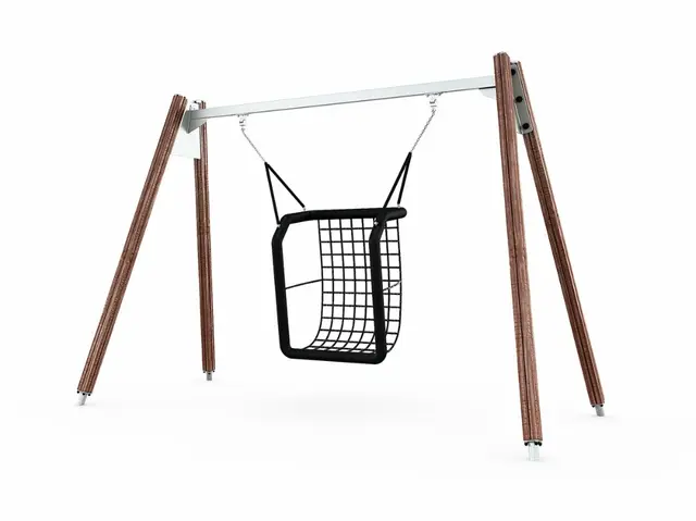 Flora huskestativ universelt sete brun L391 x B173 x H267 cm 