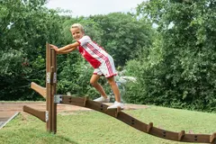 Flora trollstigen brun L306 x B66 x H130 cm