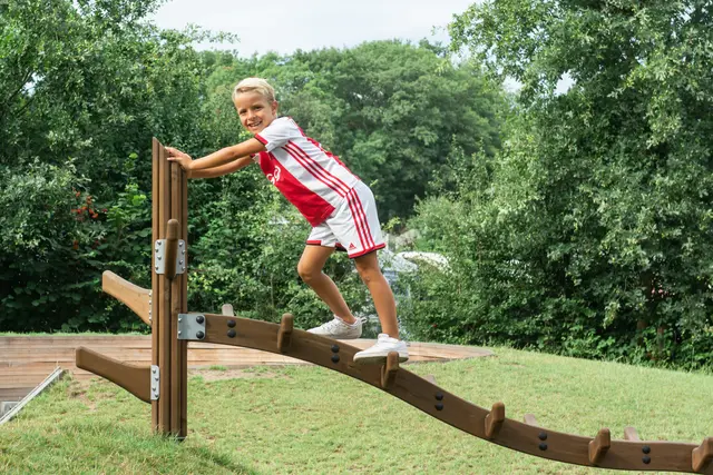 Flora trollstigen brun L306 x B66 x H130 cm 