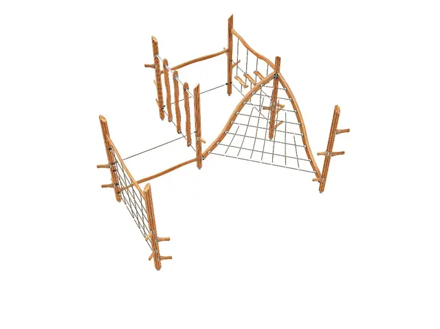 Flora alvens aktivitetsløype L546 x B555 x H305 cm 