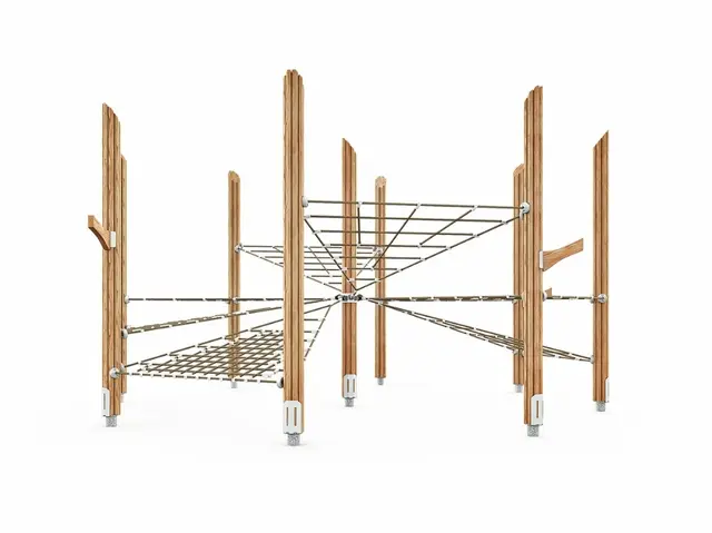 Flora feens klatrenett natur L505 x B477 x H270 cm 