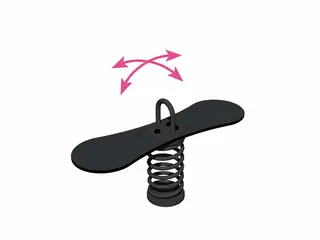 Cloxx Vippe Carbon L103 x B31 x H60 cm