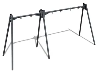 Cloxx Bohrium høyt huskestativ for 3 L170 x B569 x H268 cm