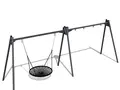 Cloxx Erbium huskestativ fuglerede + 2 L170 x B695 x H268 cm