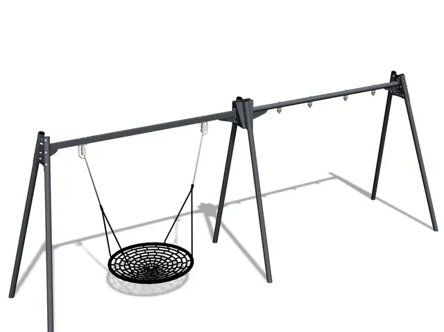 Cloxx Erbium huskestativ fuglerede + 2 L170 x B695 x H268 cm 