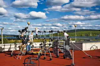 Cloxx Titanium klatreapparat L732 x B784 x H260 cm