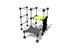 Cloxx Parkour spider cage S L242 x B242 x H229 cm