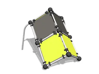 Cloxx Parkour tic-tac cube L L242 x B292 x H218 cm