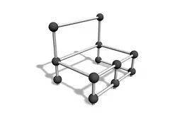 Cloxx Parkour vault cage S L177 x B131 x H150 cm