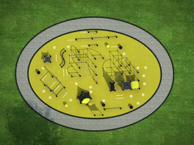 Cloxx Parkour area 6 L1800 x B1200 cm 