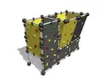 Cloxx klatrevegg L L352 x B170 x H260 cm