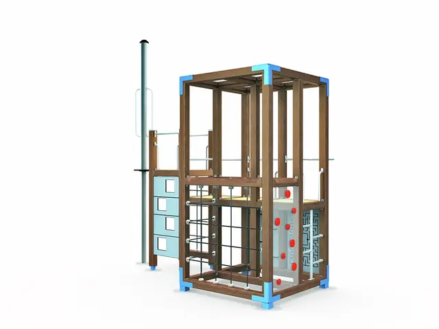 Halo leketårn med dropzone L428 x B213 x H468 cm 