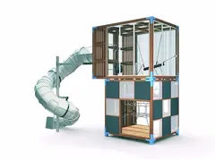 Halo Cubic L662 x B460 x H537 cm