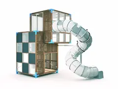 Halo Cubic L662 x B372 x H521 cm