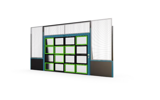 Sutu HPL ballvegg M L565 x H280 cm 