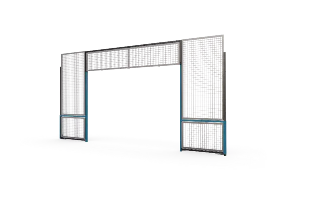 Sutu ballvegg gitter M L565 x H280 cm 
