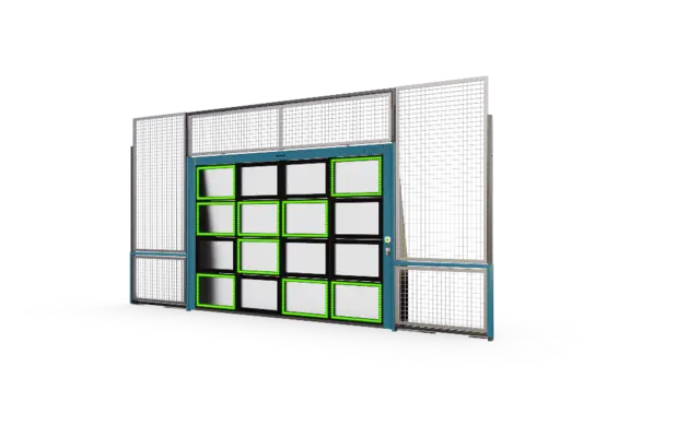 Sutu ballvegg gitter M L565 x H280 cm 