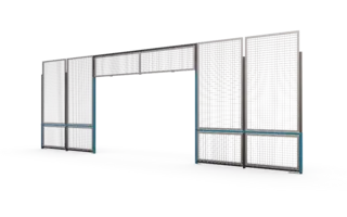 Sutu ballvegg gitter L L795 x H280 cm