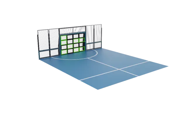 Sutu ballvegg gitter L L795 x H280 cm 