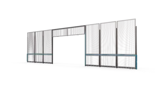 Sutu ballvegg gitter XL L1025 x H280 cm