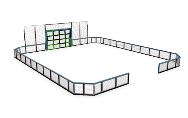Sutu Plaza L, vant gitter L1070 x H1200 cm 