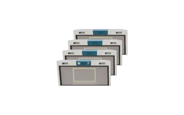 Toro for tøffere miljøer L165 x B30 x H81 cm, 4 stk 