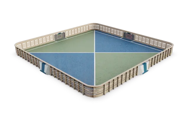 Toro Ace Arena M, uten inngang L1180 x B1180 cm 