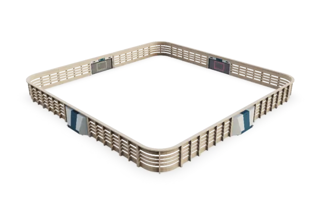 Toro Ace Arena S, uten inngang L980 x B980 cm 