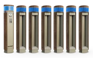 Memo interaktiv premium deksel Brun