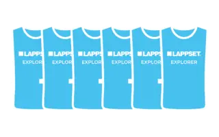 Vester til Utendørs klasserom 6 stk