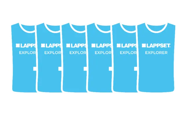 Vester til Utendørs klasserom (6 stk.) 