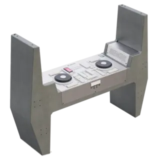 Fono uten tak og sittelement