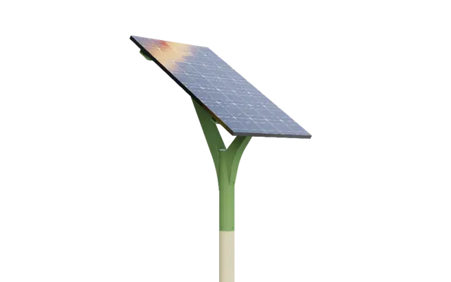 Solar solcelleløsning L146 x B104 x H487 cm 