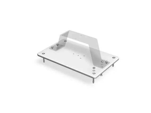 Fundament for overflatemontering vippe 