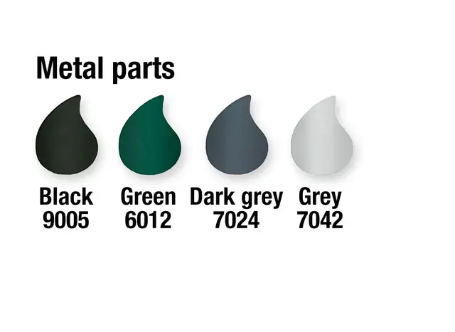 Urban A Dobbelt sykkelstativ-forlengelse L200 x B40 x H55 cm 