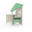 Bibi lekehus med lekepanel og bord L162 x B92 x H172 cm
