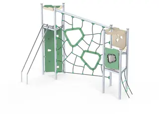 Billie klatresystem med glidestenger L405 x B226 x H272 cm