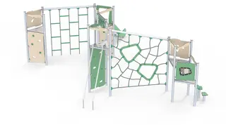 Brandon ekstra stort lekemiljø L700 x B535 x H272 cm