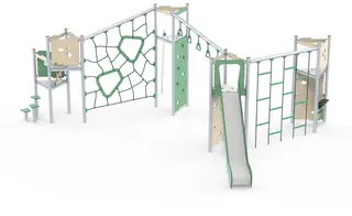 Brandon ekstra stort lekemiljø L700 x B535 x H272 cm