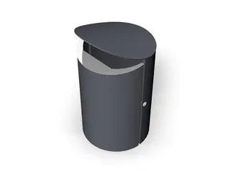 Kita avfallsdunk 60 l Ø40 x H72 cm