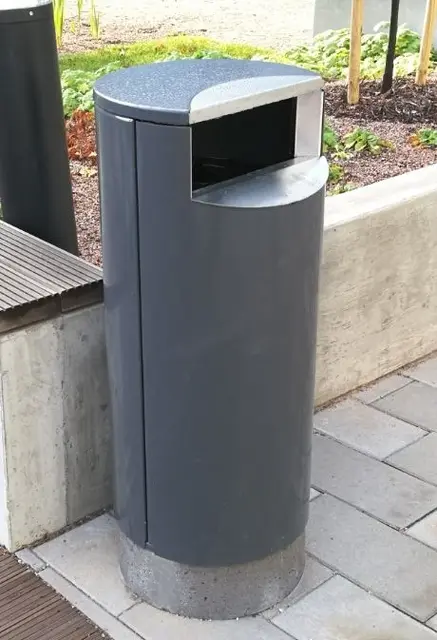 Betongfundament Kita og CT avfallsdunker H15 cm - Ø38 cm 