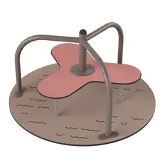 Prime Vera karusell ember L120 x B120 x H77 cm