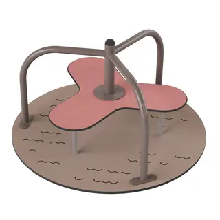 Prime Vera karusell ember L120 x B120 x H77 cm