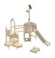Spark Julia interaktiv lek mist L695 x B612 x H463 cm