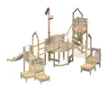 Spark Danny interaktiv lek mist L786 x B727 x H463 cm