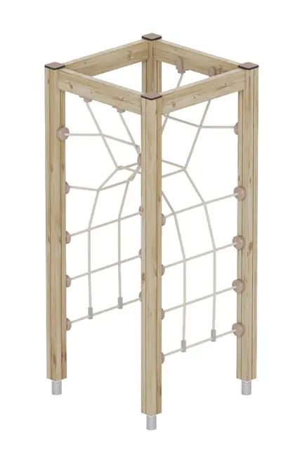 Prime Klara klatreramme mist L89 x B89 x H206 cm 