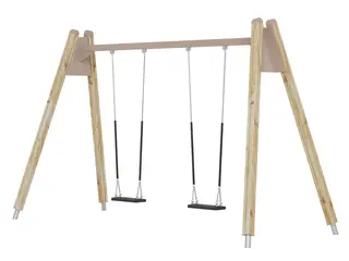 Prime dobbelt lavt huskestativ L150 x B377 x H232 cm